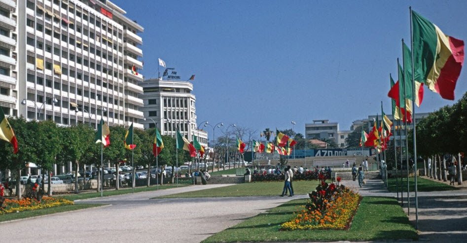 Place de l’Indépendance, Dakar, Senegal